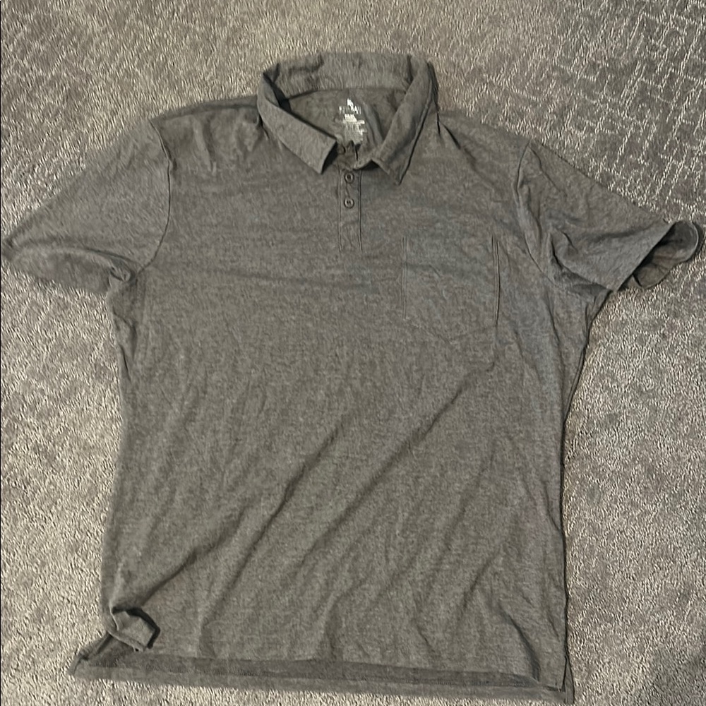 Kyodan Gray Polo Shirt Classic Cotton Comfort